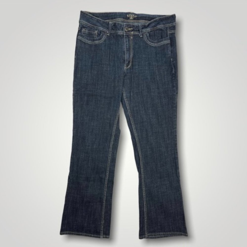 Riders Lee Womens Size 16 Dark Wash Boot Cut